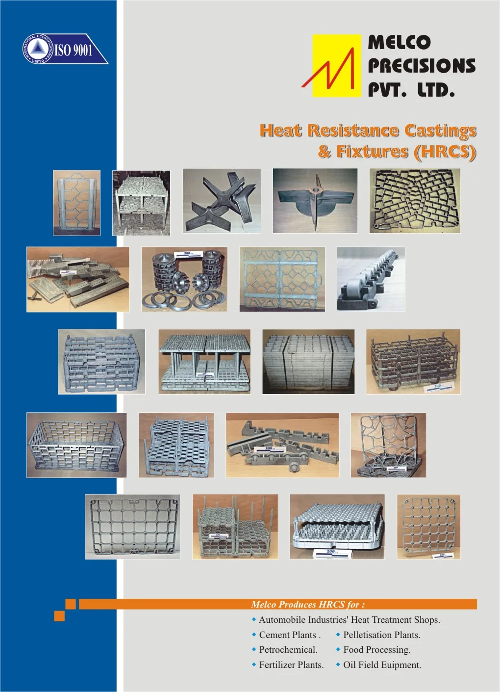 HRCS Catalogue in Heat Resistant Cast Steel - Melco Precisions